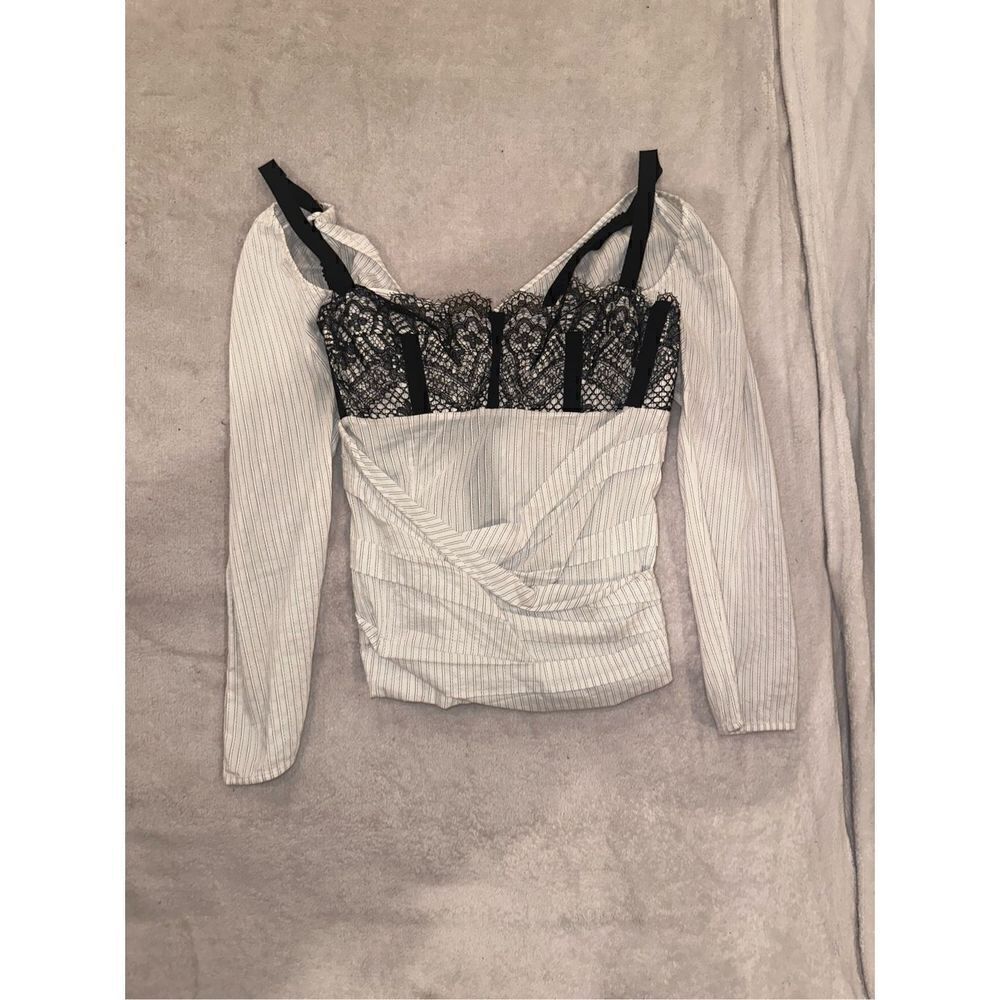 LA PERLA top women’s size 46 striped